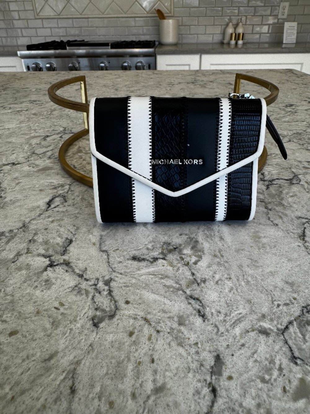 Michael Kors Black & White Wallet